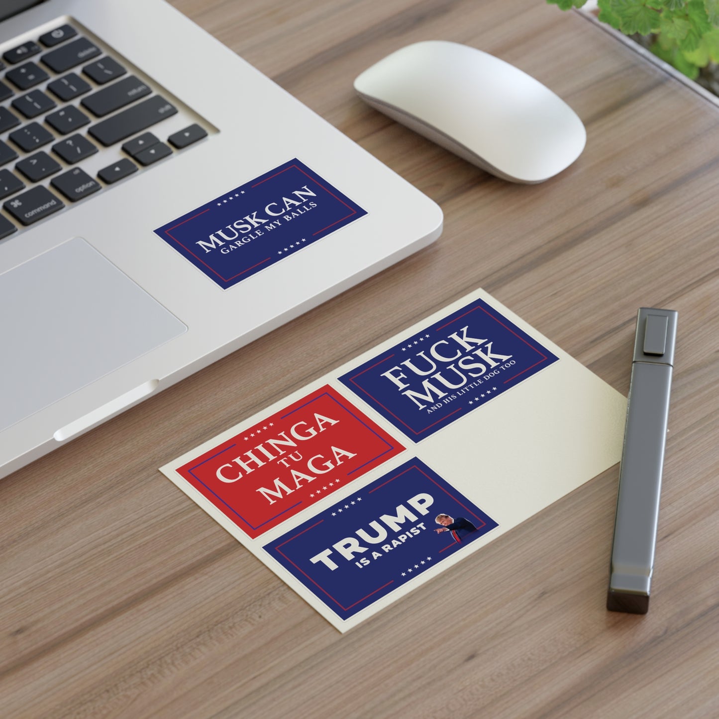 Fuck MAGA Sticker Sheet